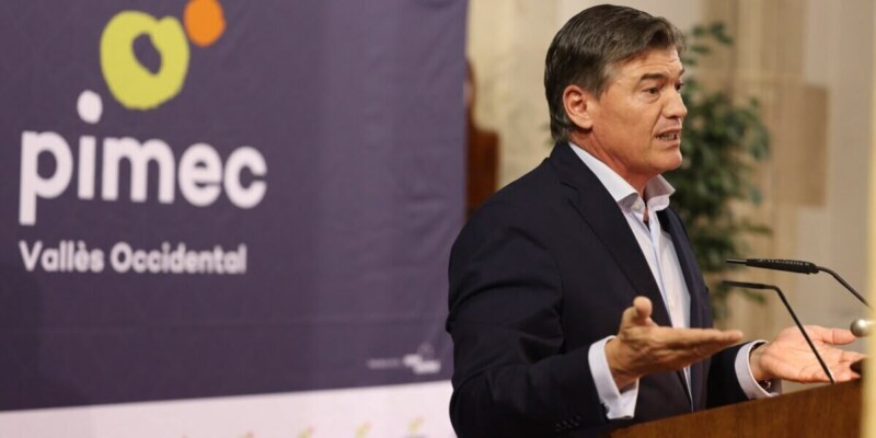 Antoni Cañete, als Reconeixements Empresarials del Vallès. Autor: PIMEC.
