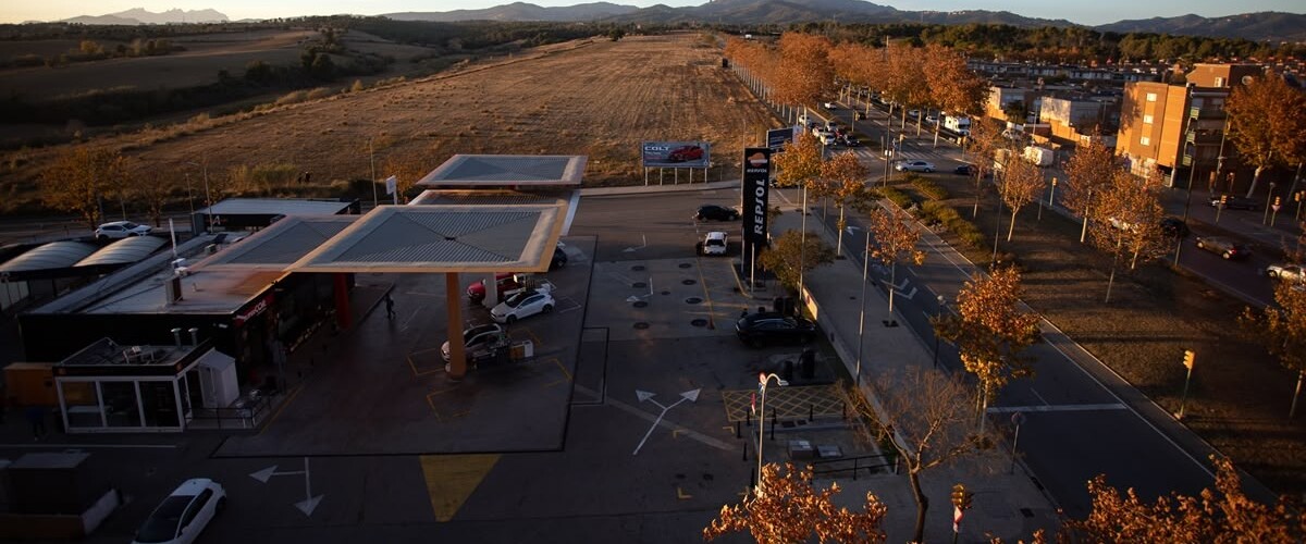 Els terrenys per on hauria de passar la Ronda Nord, la B-40. Autora: Alba Garcia.
