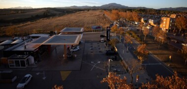 Els terrenys per on hauria de passar la Ronda Nord, la B-40. Autora: Alba Garcia.