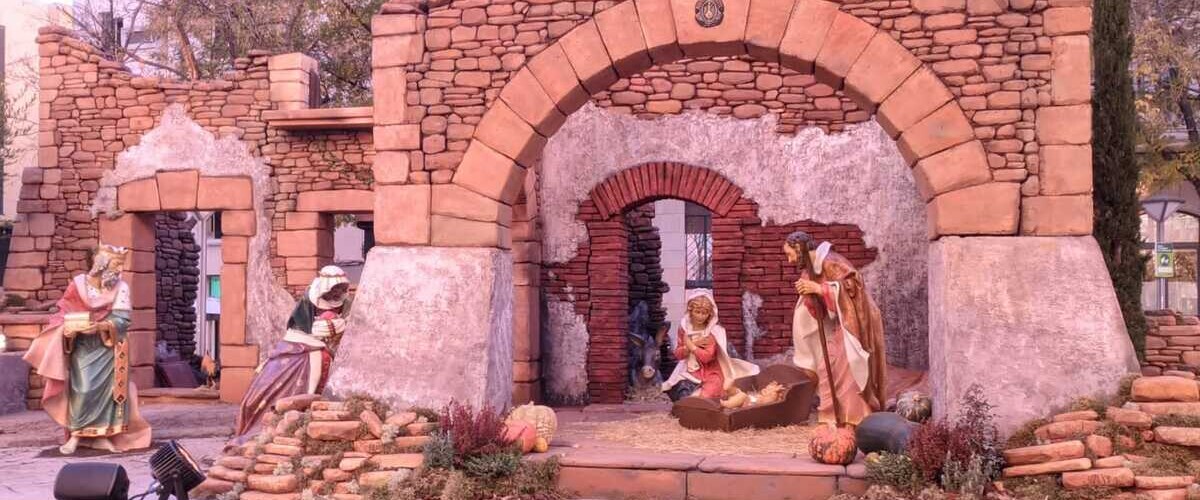 El Pessebre Gegant, aquesta tarda. Autor: cedida