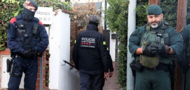 Escorcolls contra el terrorisme Gihadista a Sant Pere de Ribes. Autor: ACN