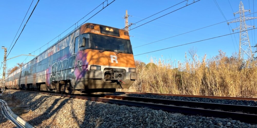 Un tren de Rodalies entre Sabadell i Terrassa. Autor: ACN.