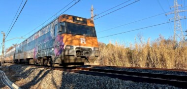 Un tren de Rodalies entre Sabadell i Terrassa. Autor: ACN.