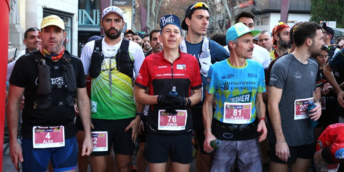 Línia de sortida de la marató. Autora: Alba Garcia. 