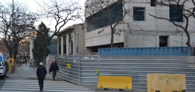 Obres d'ampliació al Centre Cívic de Sant Oleguer. Autor: Jordi M.