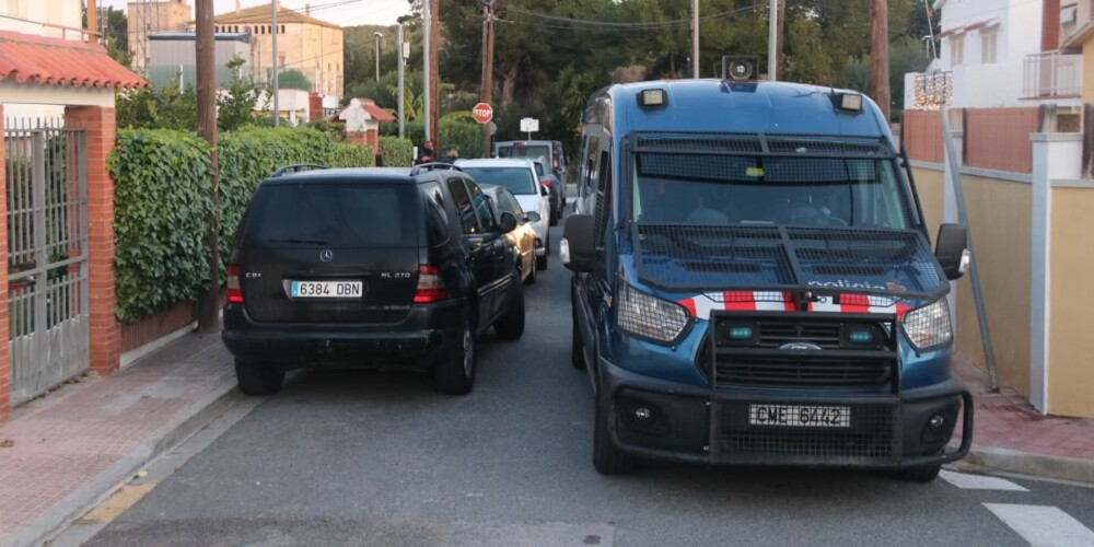 Escorcolls per una operació antiterrorista a Sant Pere de Ribes. Autor: ACN