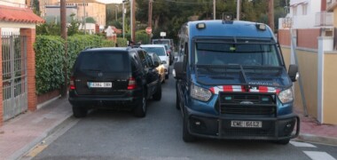 Escorcolls per una operació antiterrorista a Sant Pere de Ribes. Autor: ACN