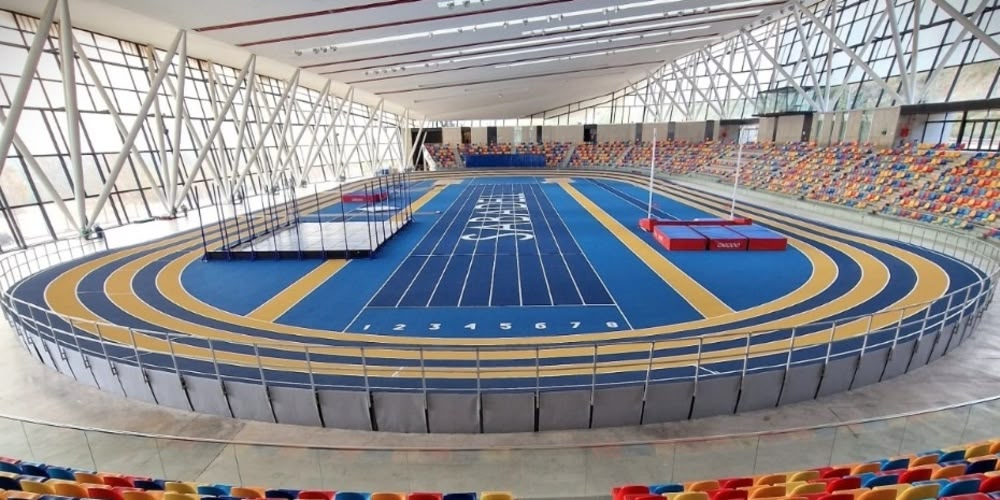 Pista Coberta d'Atletisme. Autor: Federació Catalana d'Atletisme