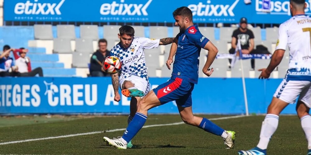 David Astals i Sergi Garcia, duel sabadellenc en el CES vs Rayo Majadahonda. Autora: Sendy Dihör