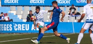 David Astals i Sergi Garcia, duel sabadellenc en el CES vs Rayo Majadahonda. Autora: Sendy Dihör
