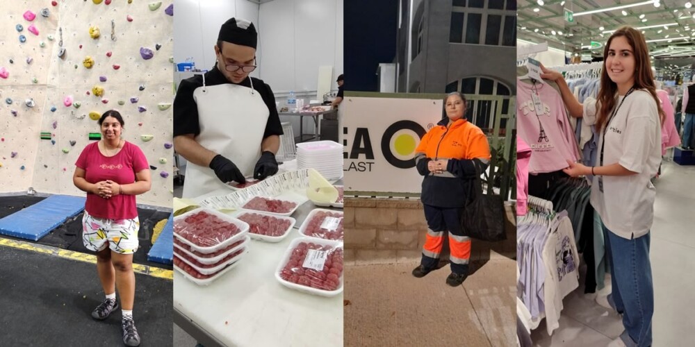 Foto portada: diversos beneficiats per les accions de Taina.
