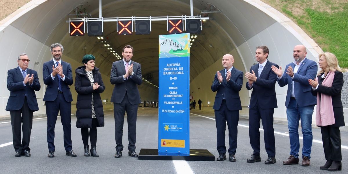 Inauguració oficial del tram Olesa-Viladecavalls de la B-40. Autor: ACN.