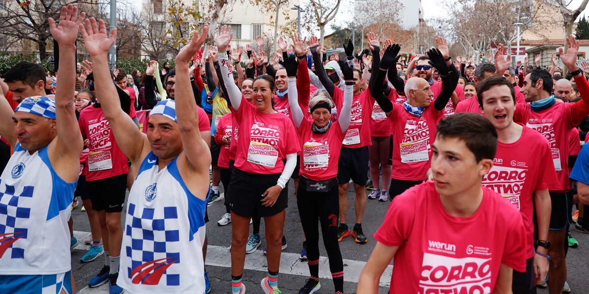 Un moment de la cursa Corro Contra el Càncer 2024. Autor: D.Jiménez.