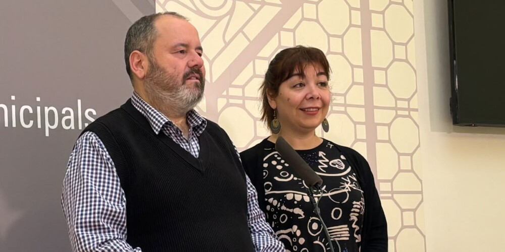 Joan Mena y Alejandra