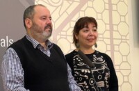 Joan Mena y Alejandra