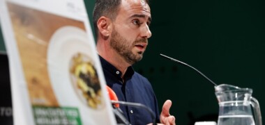 El director de l'iSabadell, Jordi de Arriba, durant la presentació. Autor: David Jiménez.
