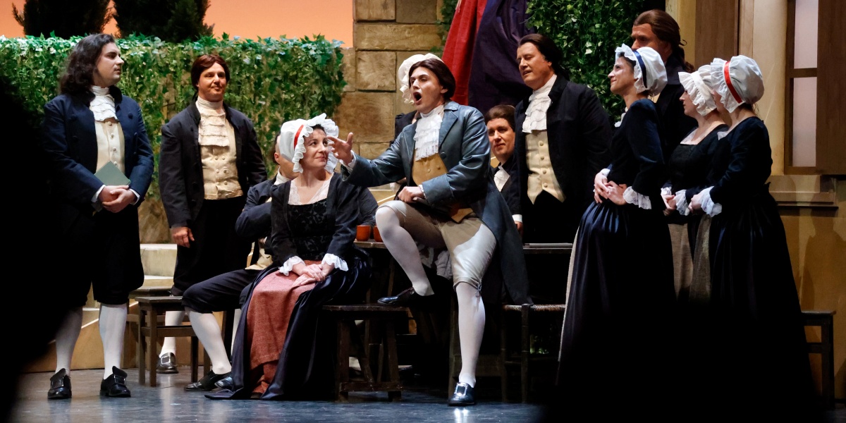 Estrena de l'òpera 'Manon Lescaut' el 22 de febrer de 2024. Autor: David Jiménez.