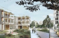 Foto portada: render del resultat de la futura residència del sud de Sabadell. Autor: cedida.