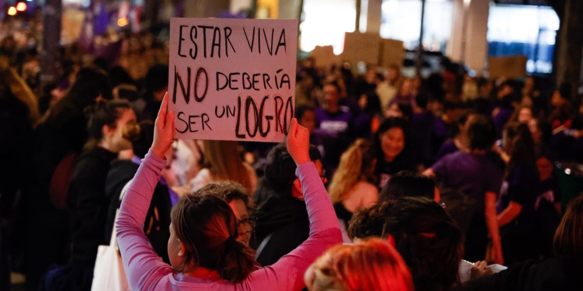 Foto portada: manifestació pel 8 de març de l'any 2023. Autor: David Jiménez.