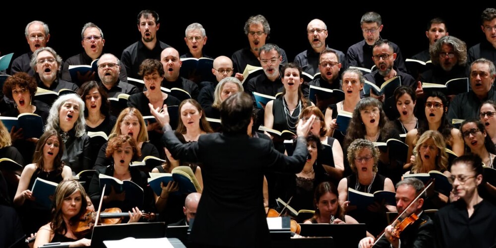 La Passió segons Sant Joan, de Barch, de la mà de l'OSV a La Faràndula. Autor: David Jiménez.