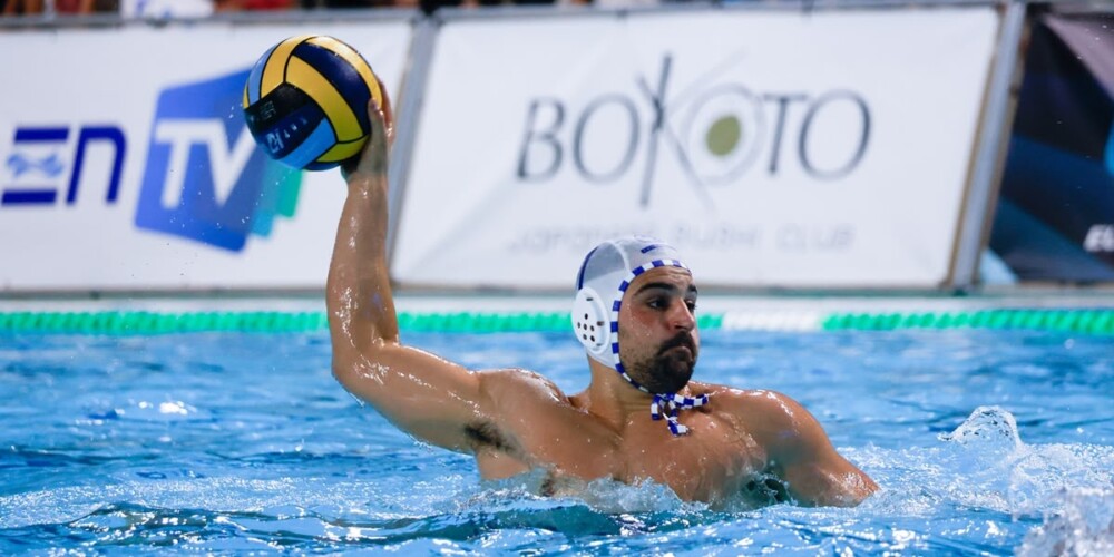 Alberto Barroso, durant el partit. Autor: David Jiménez.