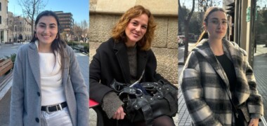 Collage entrevistes carrer 8M