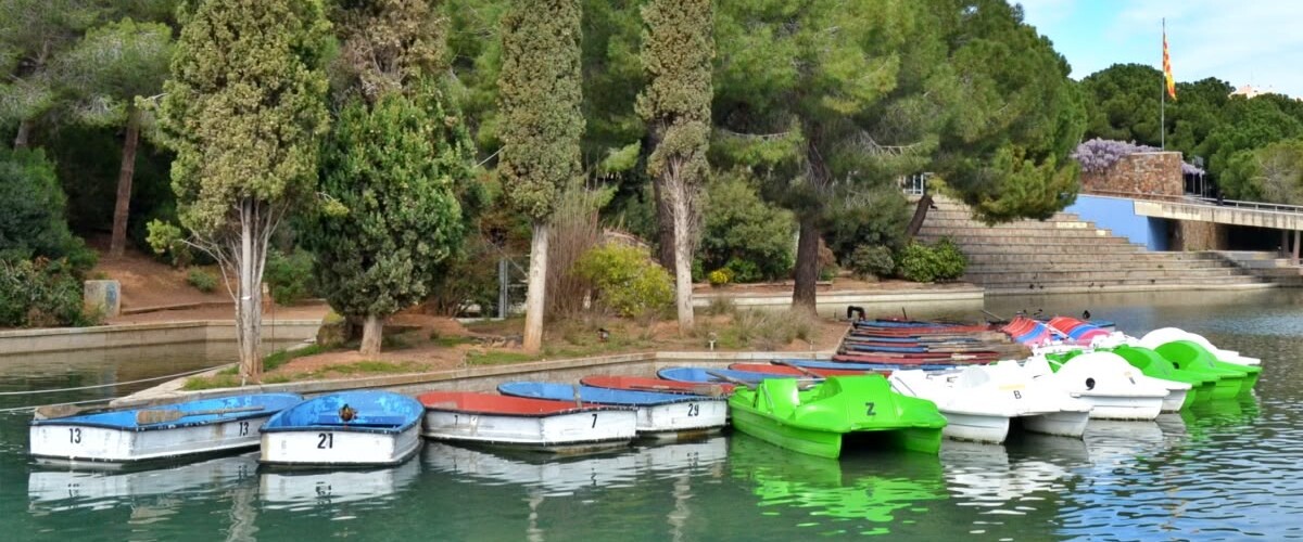 El llac del parc de Catalunya, el 27 de març de 2024. Autor: J.d.A.