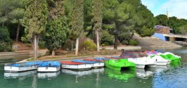 El llac del parc de Catalunya, el 27 de març de 2024. Autor: J.d.A.
