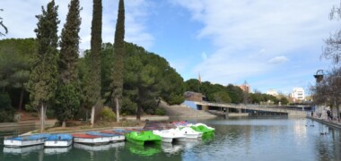 El llac del parc de Catalunya, el 27 de març de 2024. Autor: J.d.A.
