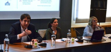 Lluís Jordan, Eulàlia Vives i Núria Aymerich, a la Cambra. Autor: Jordi M