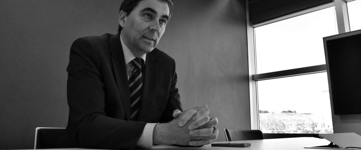 El conseller delegat d'IDP i president d'Aigües Sabadell, l'empresari sabadellenc Enric Blasco. Autor: J.d.A.