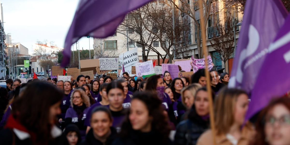 Manifestació del 8 de març, l'any 2024. Autor: David Jiménez.