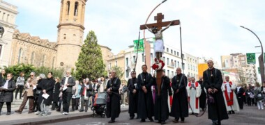 Via Crucis de Divendres Sant al Centre de Sabadell. Autora: Alba Garcia