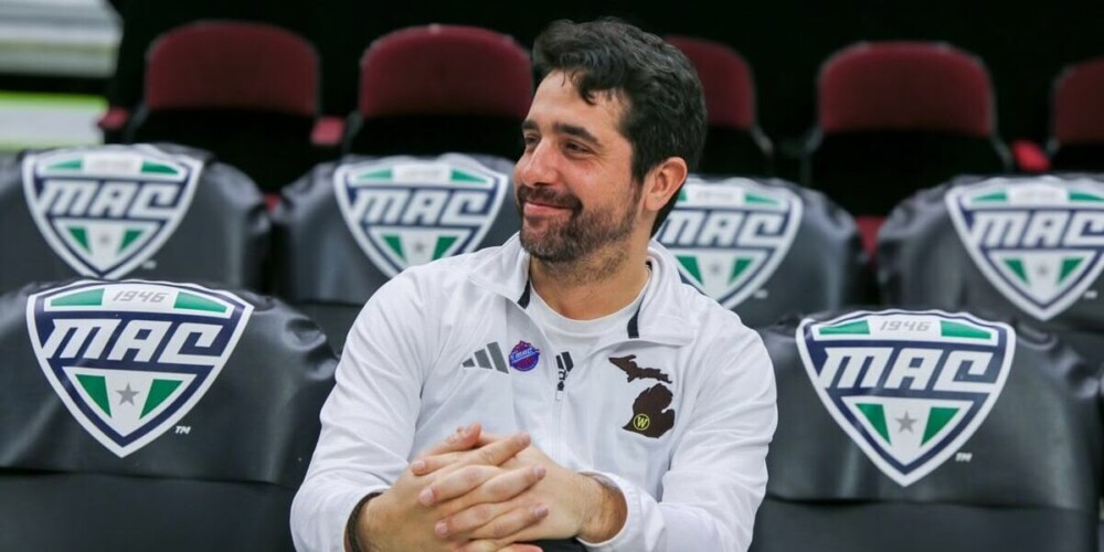 Quim Gómez, entrenador sabadellenc a la universitat de Western Michigan. Autora: Alison Huss