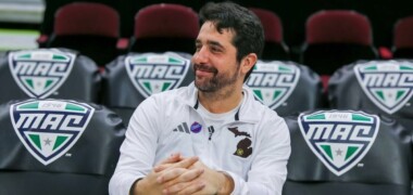 Quim Gómez, entrenador sabadellenc a la universitat de Western Michigan. Autora: Alison Huss