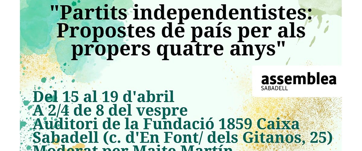 Cicle debats ANC