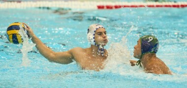 Foto portada: Vidovic, en un moment del partit. Autor: RFEN.
