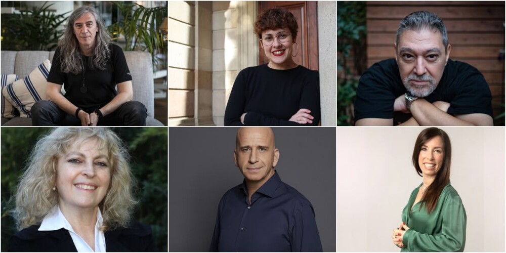 Foto portada: d'esquerra a dreta i de dalt a baix Gerard Quintana, Jenn Díaz, Jordi Solé, Maria Carme Roca, Xavi Coral i Míriam Tirado.