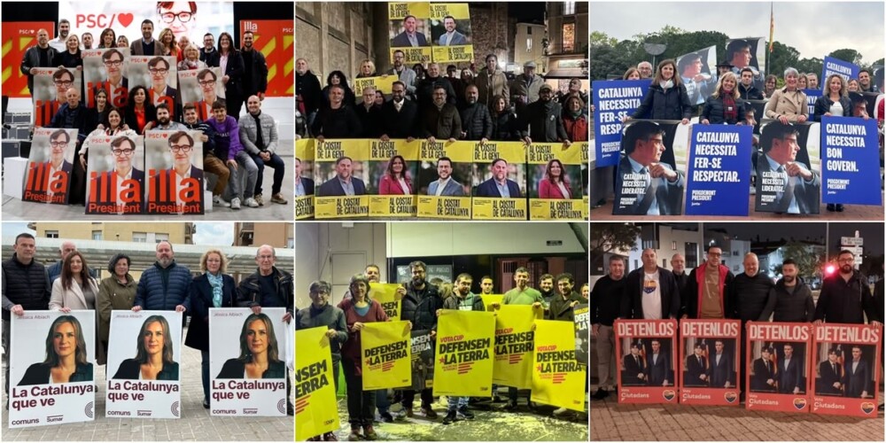 Tret de sortida de la campanya electoral del 12 de maig.