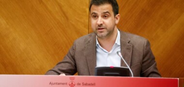 El portaveu del PSC i primer tinent d'alcaldessa, Pol Gibert. Autor: D.J.