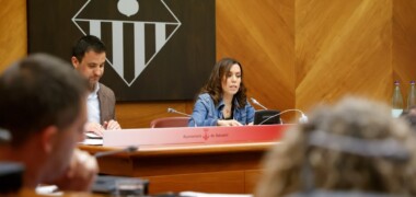 El portaveu del PSC i primer tinent d'alcaldessa, Pol Gibert. Autor: D.J.
