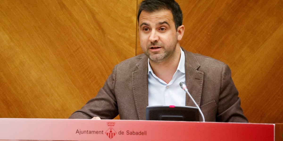 El portaveu del PSC i primer tinent d'alcaldessa, Pol Gibert. Autor: D.J.