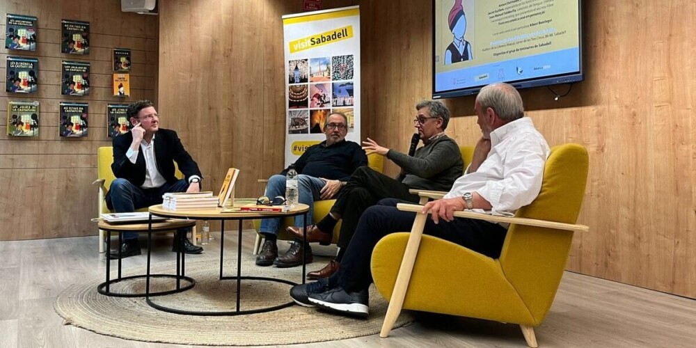Taula rodona 60 anys de Tintín en català. Autor: Jordi M.