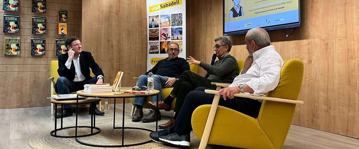 Taula rodona 60 anys de Tintín en català. Autor: Jordi M.