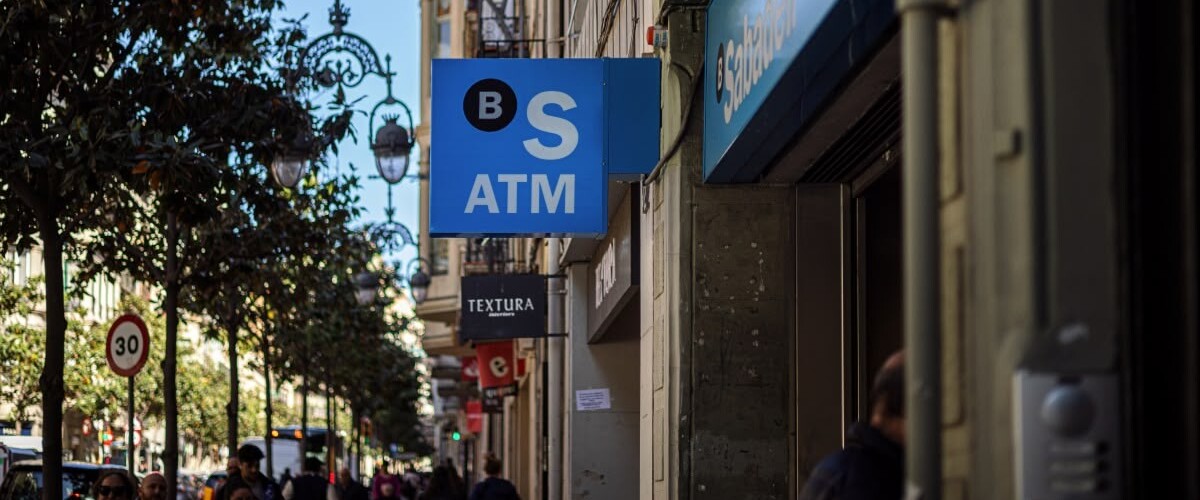 Oficina del Banc Sabadell. Autor: ACN.