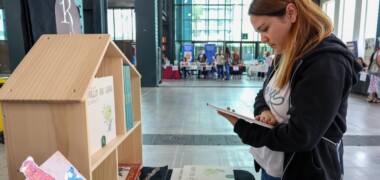 Primera edició de la fira Va de Libros. Autora. Alba G.