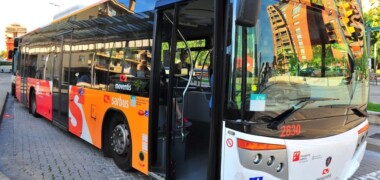 Bus interurbà de Moventis.