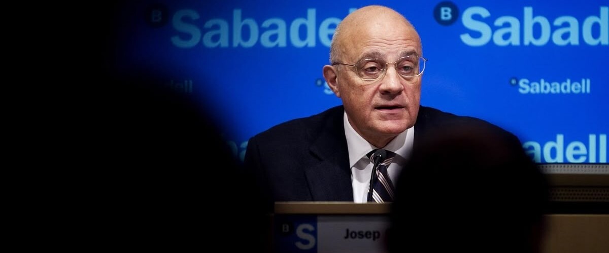Els beneficis del Banc Sabadell es van disparar l'any 2024. A la foto, el president del BS, Josep Oliu.