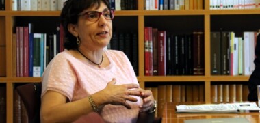 Foto portada: la degana del Col·legi de l'Advocacia de Sabadell, Eulàlia Barros. Autor: ACN.