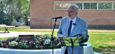 El rector de la UAB, Javier Lafuente, durant la inauguració de l'espai Muriel Casals. Autor: Jordi M.